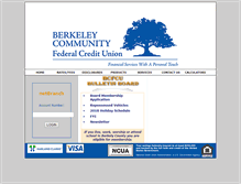 Tablet Screenshot of berkcofcu.com